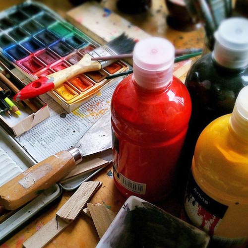 painting supplies